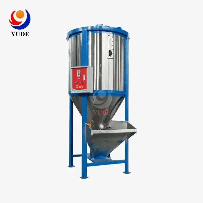 3 Ton Vertical Plastic Particle Mixer with Drying Function